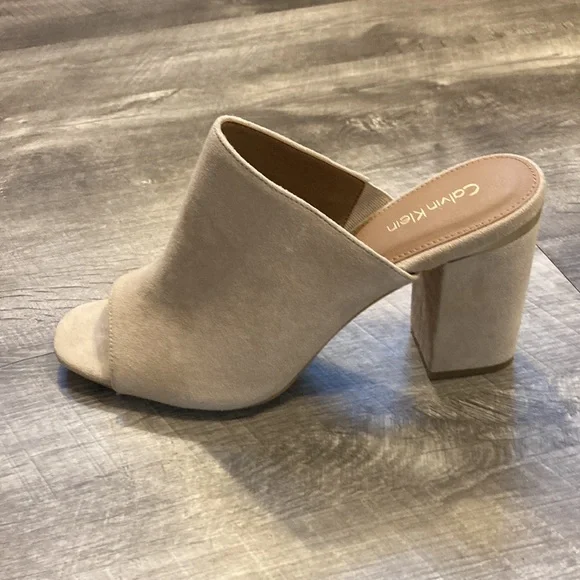 New Calvin Klein Suede Booties - Picture 2 of 4